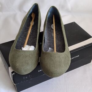 Olive Green Women's Dr Scholl's Ballet Flats